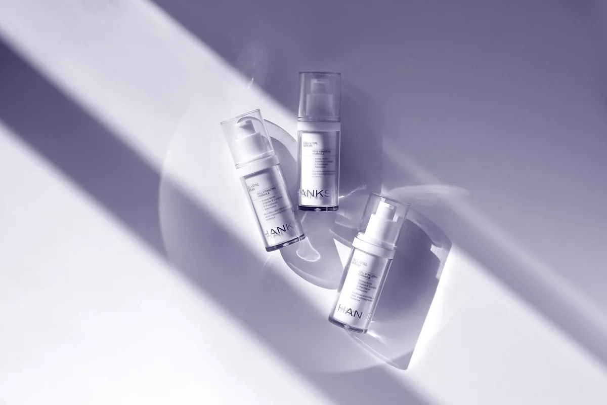 HANKS' serum flatlay